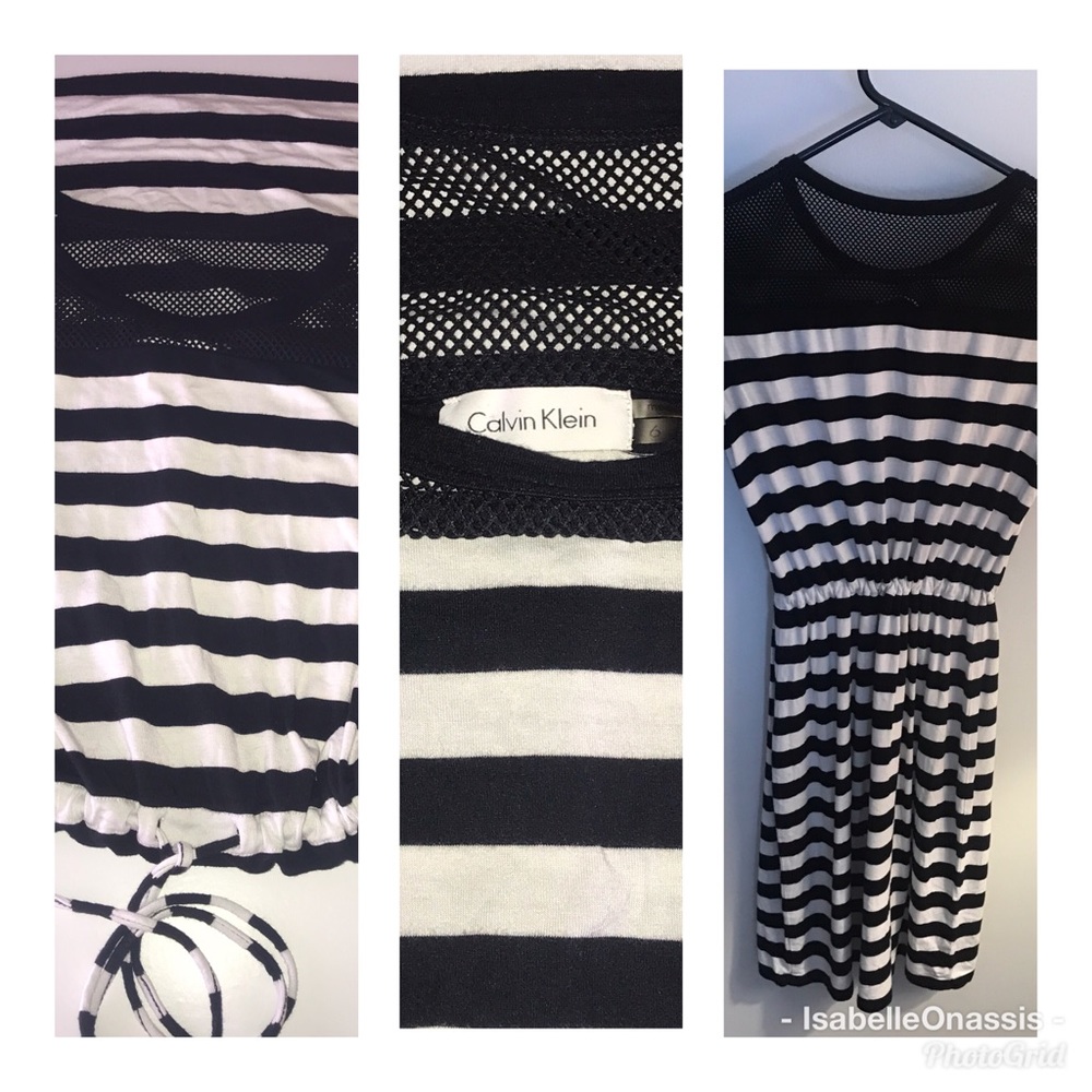 Calvin Klein Mesh Top Dress